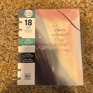 The Happy Planner “Rejoice Evermore Pray W/o Ceasing Give Thanks” Classic NEW